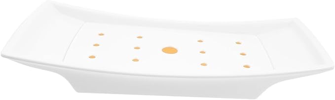 Cabilock 1pc Food Serving Tray Compact and Creative Platter for Parties Restaurants and Catering for Keeping Food Fresh Stylish Design