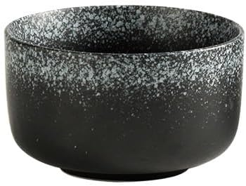 Kitchen Plates Ceramic Bowls, Japanese Soup Bowls, Commercial Retro Noodle Bowls, Salad Bowls Restaurant Plates(B)