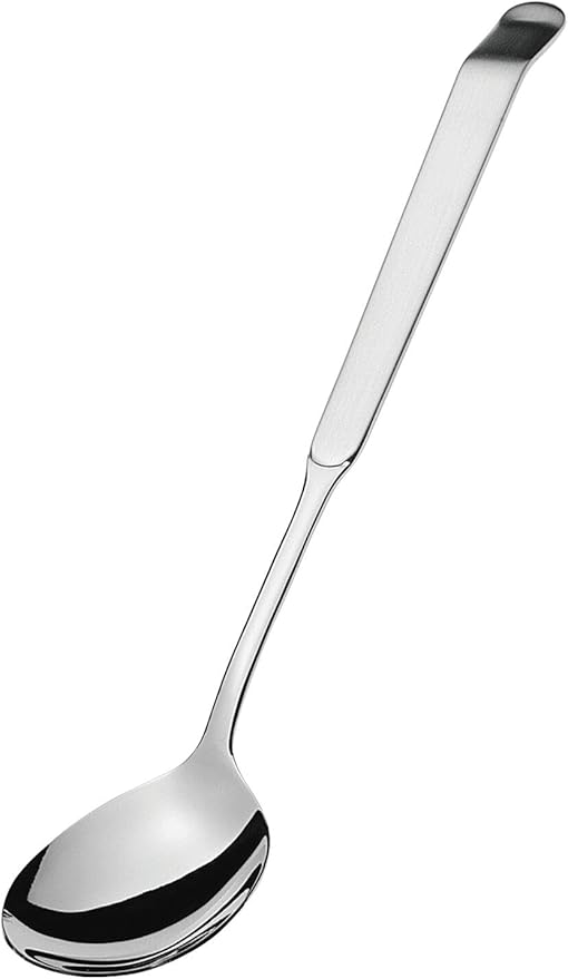 Amefa Stainless Steel Serving Set 3 Piece Salad Set: Small Serving Tong, Small Salad Serving Spoon, Small Salad Serving Fork