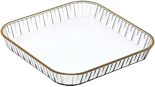 Dipping Sauce Bowls Appetizer Bowls Eight-piece Creative Modern Snack Plate Fruit Snack Plate Dining Table Spit Bone Plate Household Desktop Garbage Plate Ceramic Dip Bowls Dipping Sauce Bowls (Color