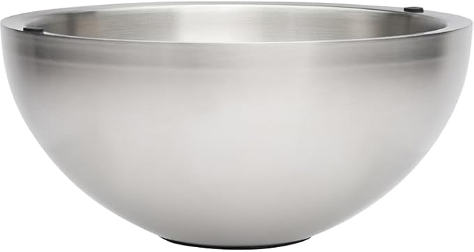 Dip Chiller Bowl - 35oz Capacity - Frozen Ice Stainless Steel Party Serving Bowl - Insulated Dip Dish Platter Keeps Salsa, Guacamole, Condiments, Sauces, Salad & Food Hot or Cold (2 Bowls)