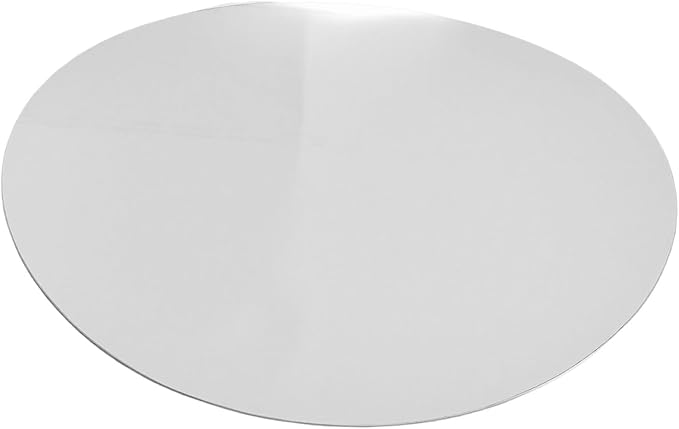Silver Stainless Steel Serving Tray, Multi Purpose Platter for Fruits Appetizers Jewelry, Modern Table Centerpiece for Home, Wedding Festival Celebration (L)