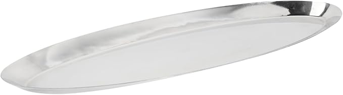 GLEAVI Stainless Steel Serving Trays Food Display Platter Extra Tiered Snack Tray Handles