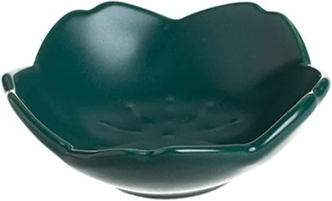 Dipping Dish Dip Bowls Ceramic Snack Bowl Sauce Bowl Mini Kitchen Utensils Dipping Bowl Ornaments Ice Cream Fruit Sara Kitchen Tableware Seasoning Board Appetizer Plate Seasoning Dish ( Color : Brass