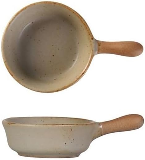 Appetizer Plates Seasoning Dishes,Ceramics Handle Sauce Dish Soy Vinegar Seasoning Spice Dispenser for Condiment