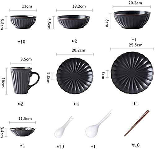 Porcelain Plate and Bowl Set,Dinnerware Set for Home or Special Restaurant, White Porcelain Dinnerware Set, Ceramic Plates and Bowls Sets, Modern Vintage Round Dishes Set