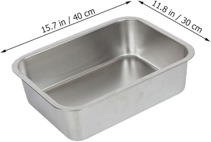 Alipis Home Dish Serving Tray Practical Grill Plate Restaurant Vegetables Plate