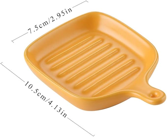Dipping Sauce Dish Dipping Bowl Appetizer Plates Mini Sauce Dish Ceramic Soy Sauce Dipping Plates Condiment Serving Dishes Ketchup Sushi Soy Sauce Vinegar and Appetizers Side Dishes Dipping Sauce Bowl
