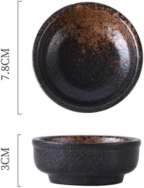 Appetizer Plates Ceramic Sauce Dish Home Seasoning Plate Tableware Dipping Sauce Dish for Condiments for Condiment
