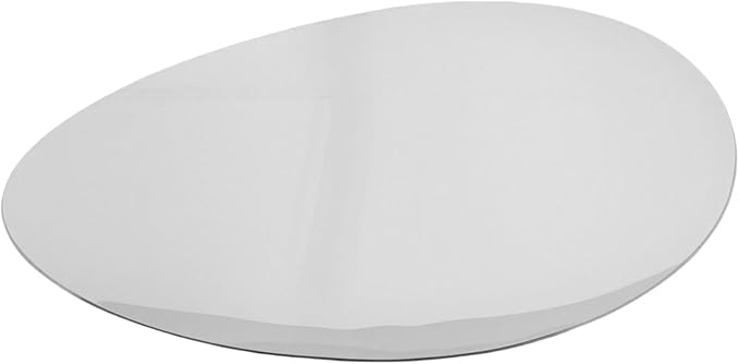 Metal Serving Tray, Stainless Steel Platter for Fruit Snacks Candy Chocolate Appetizer, with Elegant Silver Finish, for Coffee Table Home Decor Wedding Party (L)