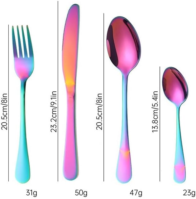 Stainless Steel Flatware Serving Set,Home Kitchen Eating Tableware Set,Dishwasher Safe,for Home Kitchen Restaurant Hote 36-Piece Stainless Steel Knife, Fork and Spoon Steak Knife, Fork and Spoon Gift