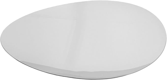 Silver Stainless Steel Serving Tray, Multi Purpose Platter for Fruits Appetizers Jewelry, Modern Table Centerpiece for Home, Wedding Festival Celebration (S)