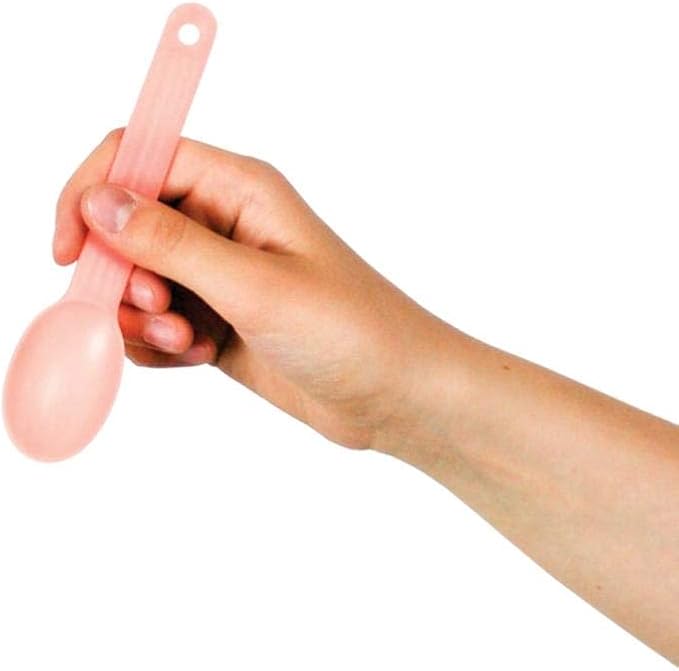1000-Count XL Color Changing Ice Cream Plastic Spoons | Changes White to Red When Cold | Perfect for Birthdays, Parties | Frozen Dessert Supplies