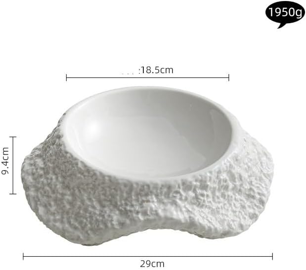 Appetizer Plates Ceramic Salad Plate Soup Plate Bowl Plate Hotel Restaurant Dish Tableware Cheap Plates (Large)