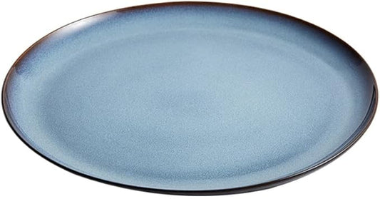 SONGCHAO Party Supplies Serving plate serving tray 12 inch large ceramic plate flat plate shallow plate western plate dish plate tray tableware Party Plates (Color : A, Size : 12.4 INCH)