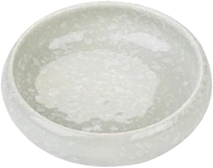 Appetizer Plates Ceramic Dipping Bowls Soy Sauce Dish, Round Tableware for Home and Restaurant Use for Condiment(White)