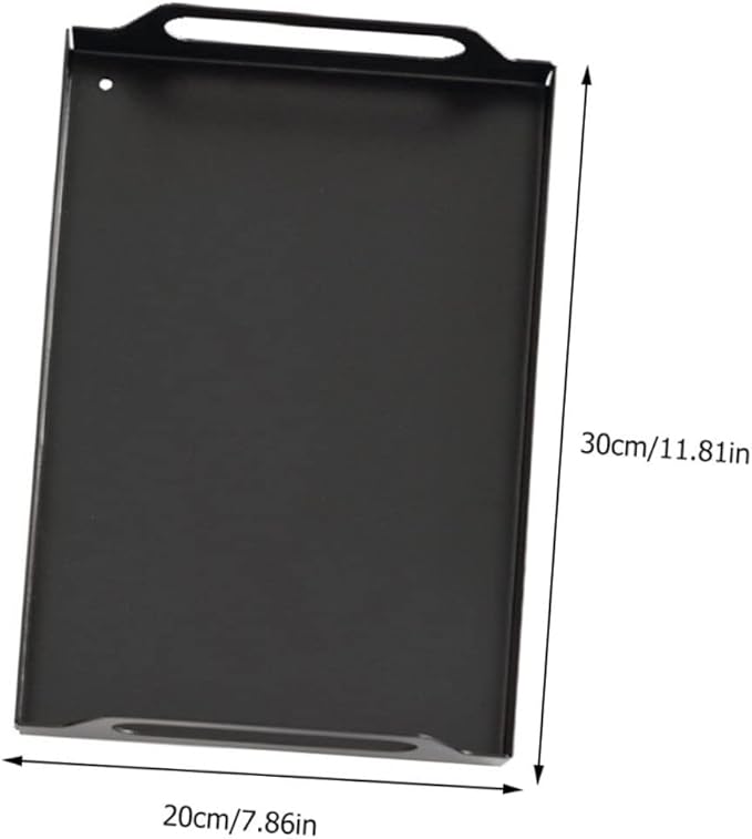Rectangular Stainless Steel Serving Tray for Desserts and Fruits Non Food Tray for Parties and Gatherings