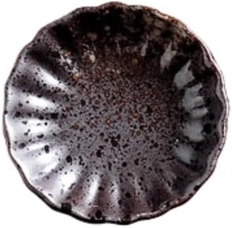 Plates Chinese Style Small Plate Ceramic Household Ketchup Sauce Plate Round Snack Plate Suitable for Snacks, Nuts, Candies Small Plates(C)