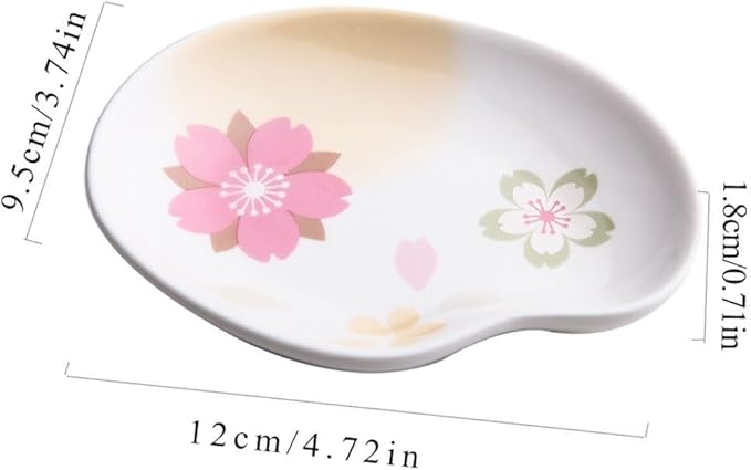 Snack Plate Snack Containers Ceramic Soy Sauce Plate Sushi Dip Appetizer Plate Snack Dessert Porcelain Serving Plate Condiment Plate Dessert Plates Snack Tray