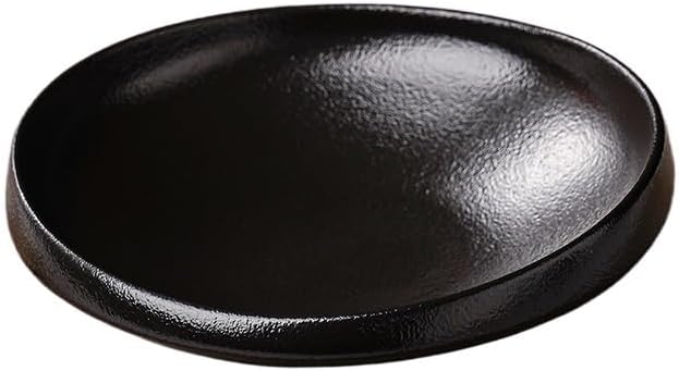 Modern Large Dinner Plates Simple Ceramic Plate Salad Plate Irregular Deep Plate Home Cold Dish Plate Western Food Platter Stackable Dinner Plates