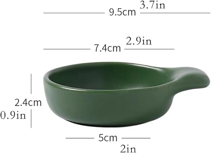Dessert Plates Savory Dishes Dipping Sauce Plate Ceramic Dishes Appetizer Small Sauce Soy Sauce Vinegar Seasoning Dipping Dish Appetizer Plates Snack Tray(B)