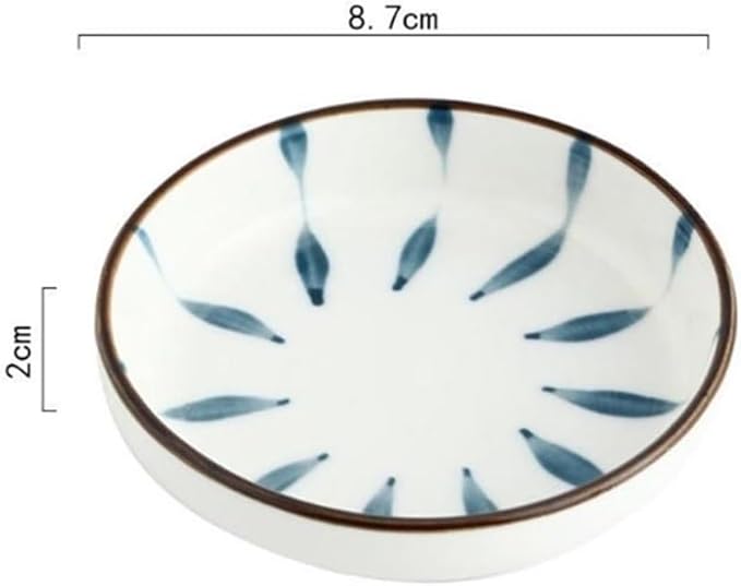 Sauce Dish Ceramic Sauce Dish Sauce Dipping Bowls Appetizer Plates Side Dishes Serving Dish, Seasoning Dishes Snack Plate