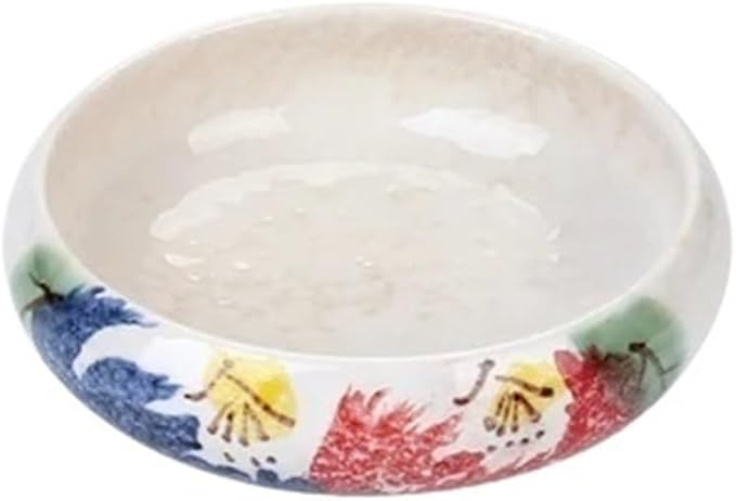 Appetizer Plates Ceramic Dipping Bowls, Soy Sauce Dipping Bowls, Side Seasoning Dish for Sauce Side Dish for Condiment(White)