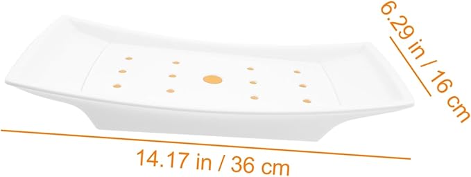 Homoyoyo 1pc Food Serving Tray Compact Creative Platter for Parties Weddings and Gatherings and Easy to Preservation Tray