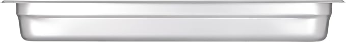 Carlisle FoodService Products Durapan Stainless Steel Steam Table Pan, Commercial Food Pan, Chafing Pan with Spoonable Corners for Catering, Buffets, Restaurants, 9.2 Quarts, Silver