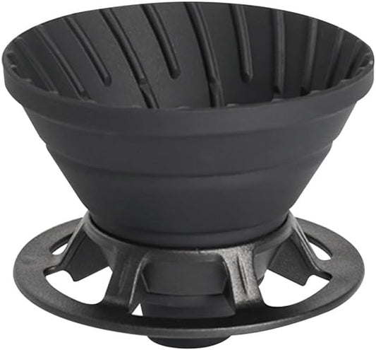 Collapsible Pour Over Coffee Dripper, Silicone Camping Coffee Filter for Travel Camping Office Home
