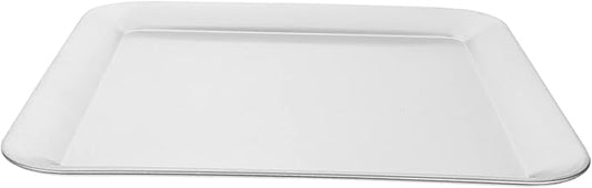 GLEAVI Stainless Steel Serving Tray Cake and Dessert Plate for Home Food Storage for Parties Picnics and Afternoon Tea Gatherings