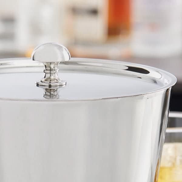 Personalization Universe Family Name Personalized Stainless Steel Ice Bucket with Lid - Custom Engraved With Name - Perfect for Housewarming, Retirement, Wedding, or Engagement Gifts