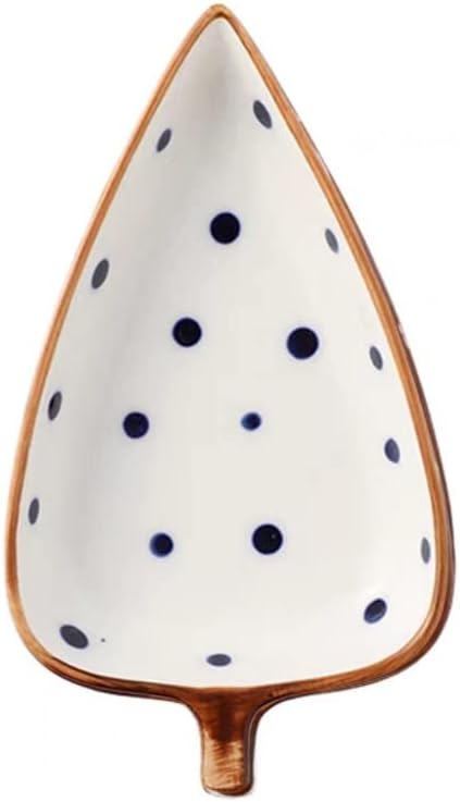 Dipping Sauce Bowls Appetizer Bowls Creative Polka Dot Pattern Snack Plate Modern Fruit Plate Snack Fruit Dried Fruit Dessert Dessert Cookie Plate Appetizer Plate Ceramic Dip Bowls Dipping Sauce Bowls