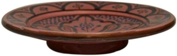 Ceramic Plates Handmade Appetizer Tapas Set Of 4 - Pink