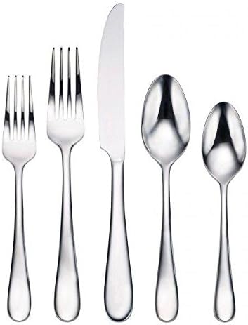 Oneida Edessa Mirror 88-Piece Flatware Set, Service for 12