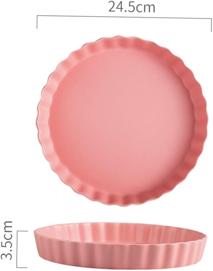Unomor Chic Italy Style Sushi Plate Simple Ceramic Plate for Breakfast Home and Restaurant Use