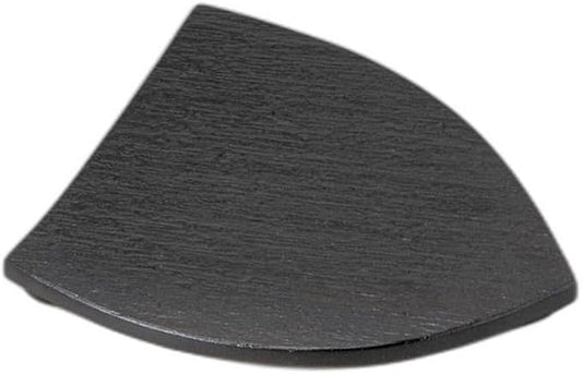 Embossed Repeat Triangle 9.4 x 7.9 inches (24 x 20 x 2.4 cm) | Appetizer Plate Setomonohonpo