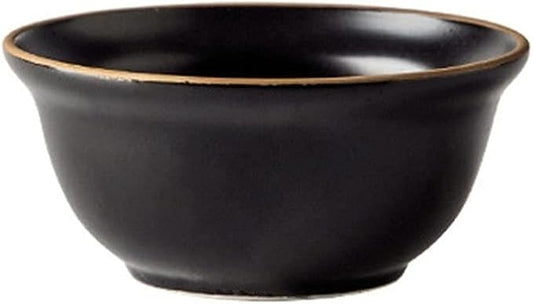 Dinner Plate Simple Ceramic Dinner Plates Creative Grey Nordic Plate Household Dishes and Bowls Porcelain Tableware for Kitchen(4.5 Inch Bowl Black)
