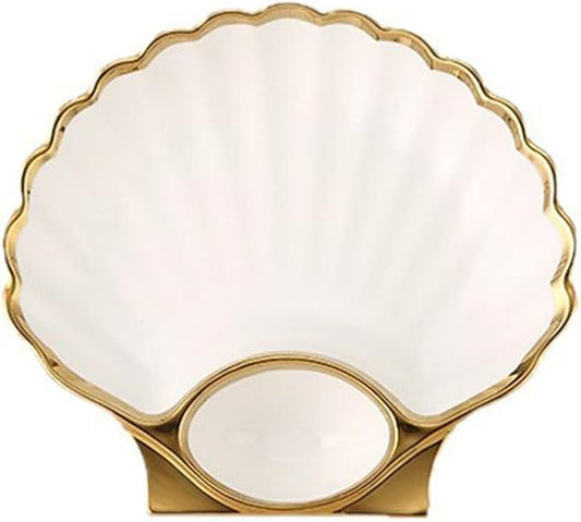 Multi Purpose Appetizer Ceramic Tray Vinegar Bowl Elegant Sushi Cookie Serving Dishes Dipping Sauce Plate for Dumplings French Fries Snacks Homes Restaurants Design Sense Souvenirs