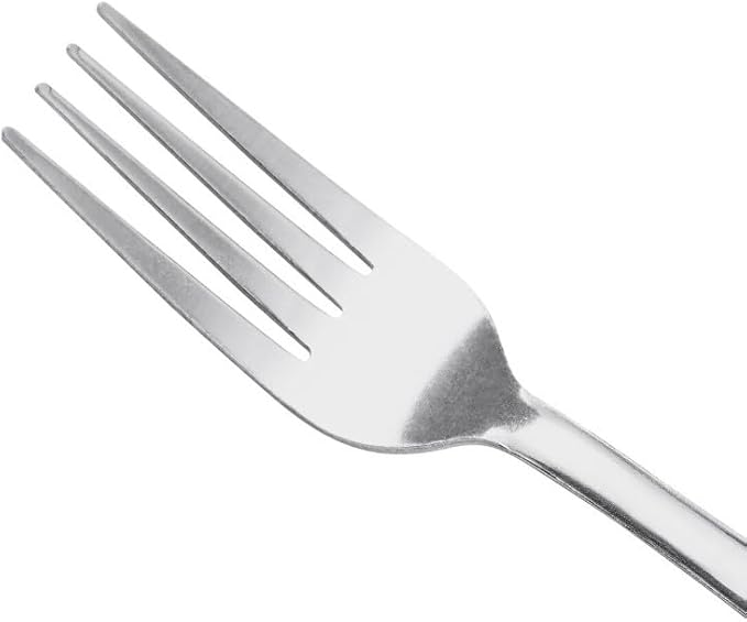 Soro Essentials- Stainless Steel Windsor Dinner Fork Set of 24- Serving Utensils Serving Flatware Cutlery Kitchen Tableware Buffet Serving Utensils for Home Kitchen and Restaurant