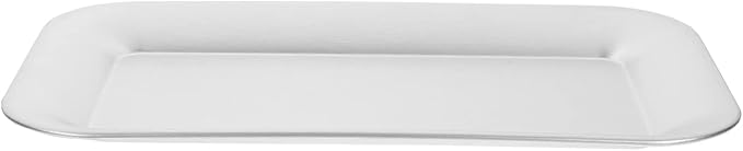 PRETYZOOM Stainless Steel Dessert Tray Cake Serving Plate Microwave Safe Dinnerware