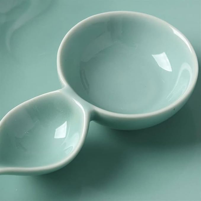 Appetizer Bowls 6pcs Gourd Shape Seasoning Dishes Dipping Bowls Appetizer Plates for Sushi Soy Dipping Bowl Snack Dessert Serving Dishes for Kitchen Home(4.72 Inch) Salad Bowls