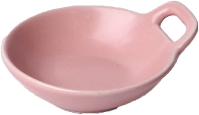 Dinner Plate Appetizer Plate Multipurpose Sauce Dish Household Ceramic Dipping Bowl Kitchen Tableware Salad Sauce Plate Dipping Dish Dressing Dish Snack Plate S