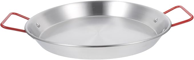IMIKEYA Stainless Steel Serving Tray with Double Handles Anti-scalding Tableware for Snacks and Appetizers for Parties and Home Use