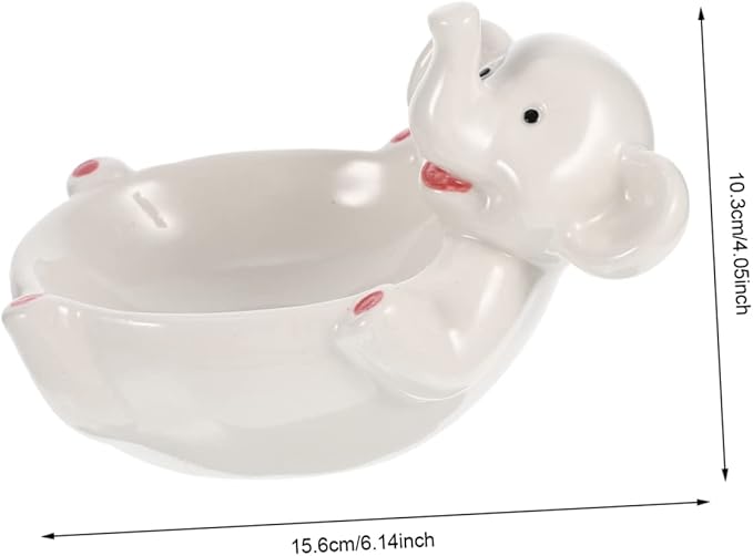 PRETYZOOM Ceramic Sauce Bowl Elegant Seasoning Dish Spice Container for Home Restaurant Use