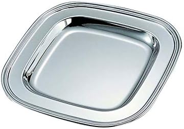 Square Tray in Nickel Finish (11.5 in. L x 11.5 in. W)