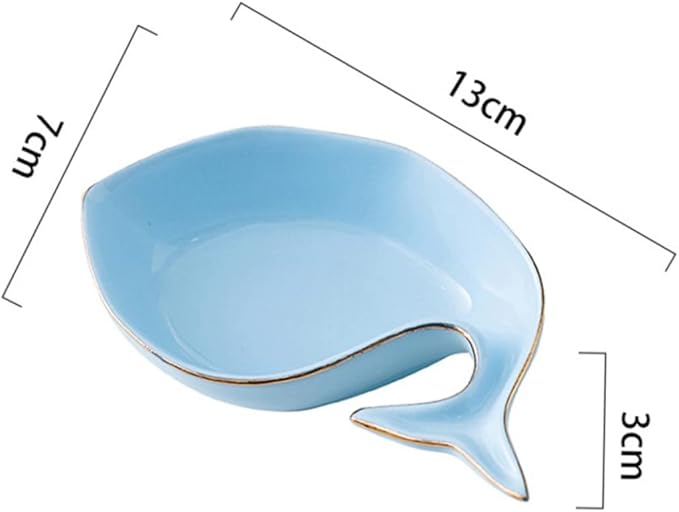 Cabilock 3pcs Seasoning Dishes for Kitchen Condiments Sauce Plates for Dipping Spice Storage and Appetizers Bright Colors Safe for Boys and Girls Random Colors