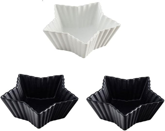Dipping Sauce Dish Dipping Bowl Appetizer Plates Soy Sauce Dish 5.91inch Ceramic Dessert Plates Sushi Snack Salad Dipping Bowls Seasoning Dishes Appetizer Plates Serving Dish Saucers Bowl Dipping Sauc