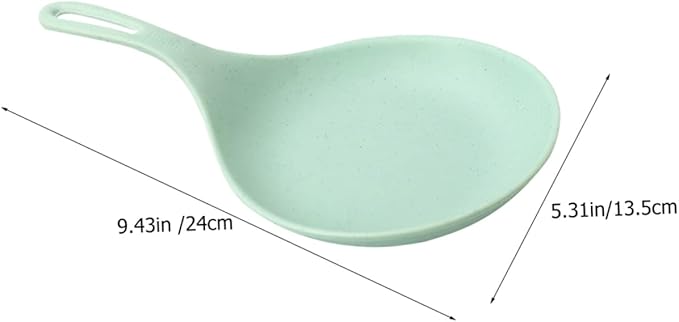 ARTIBETTER 4 Pcs Plastic Serving Plates with Handle 9.44X5.31 Inches Lightweight Snack and Appetizer Dishes for Home Kitchen Dining