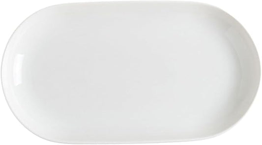 Elegant Oval Fish Steaming Plates Ceramic Dessert Plate Food Server Mora Ceramics Dinner for Entertaining